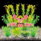AQUANEAT Artificial Fish Tank Plants, Plastic Aquarium Decorations - Image 4