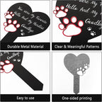 BUoonyer Pet Memorial Graves Markers - Image 3