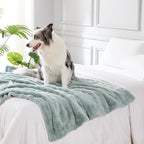 Modern Threads Water-Resistant Faux Rabbit Fur Pet Blanket - Image 5