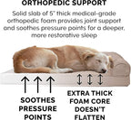 Furhaven Orthopedic Dog Bed for Large Dogs w/ Removable Bolsters & Washable - Image 5