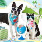 Weewooday 50 Pcs Hawaiian Dog Bandanas Bulk - Image 6