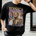 Custom Bootleg Rapper Graphic Tees Shirt – Retro 90s Vintage Style, - Image 8