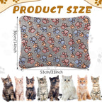 Tuanse 4 Pack Ultra Soft Dog Cat Bed Mat Small Animal Guinea Pig Bed - Image 2