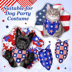 200 Pcs Patriotic Dog Bandanas Bulk Veterans Day Bandanas - Image 4