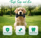 Natural Rubber Dog Chew Bone – Treat-Dispensing, Tough & Indestructible Chew - Image 3