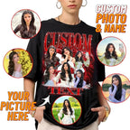NAZENTI Custom Bootleg Rap Tee, Custom T-Shirts - Image 5