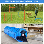 XiaZ Dog Agility Course Backyard Set, Dog Obstacle Course Training Starter Kit - Image 5