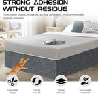 2 Pcs Total 78.8"x15.8" Cat Scratch Mat, Cat Scratch Couch Furniture Protector - Image 5