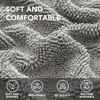 H.VERSAILTEX Non Slip Pet Couch Cover Chenille Dog Bed Protector Thick Soft - Image 2