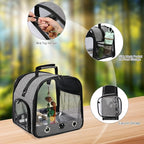 SUERTREE Bird Carrier Bag Bird Travel Cage - Image 4