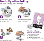Catstages Nina Ottosson Rainy Day Puzzle & Play – Interactive Cat Puzzle Feeder - Image 6