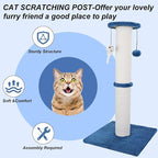 Cat Scratching Post 34 Inches Heavy Duty and Thicker Cat Scratching Post Sisal - Image 7