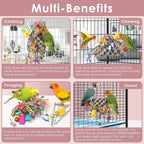 KATUMO Bird Toys, Seagrass Basket Toy - Image 3
