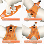 YIMEIS Dog Harness and Leash Set, No Pull Soft Mesh Pet Harness, Reflective - Image 3