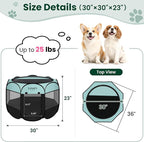 Love's cabin Pet Puppy Dog Playpen, Medium Dog Tent Crates Cage Indoor/Outdoor - Image 3