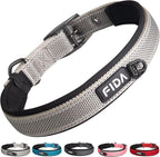 Fida Heavy Duty Dog Collar, Ultra Comfortable Soft Neoprene Padded, Adjustable by Fida