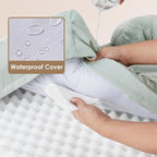 EHEYCIGA Orthopedic Large Dog Bed, Waterproof Memory Foam, Non-Slip Bottom - Image 3