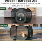 Furhaven Portable Dog Playpen Cat Tent, Pet playground, Kennel foldable indoor - Image 5