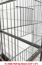 Extra Large Wrought Iron Breeding Flights Canary Parakeet Cockatiel Lovebird - Image 5