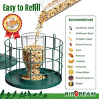 Squirrel Proof Bird Feeder, Metal Cage Bird Feeder - Image 3