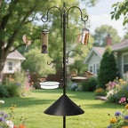 ERYTLLY Bird Feeders Bird Feeding Station Kit Bird Feeding Pole Wild Bird - Image 2