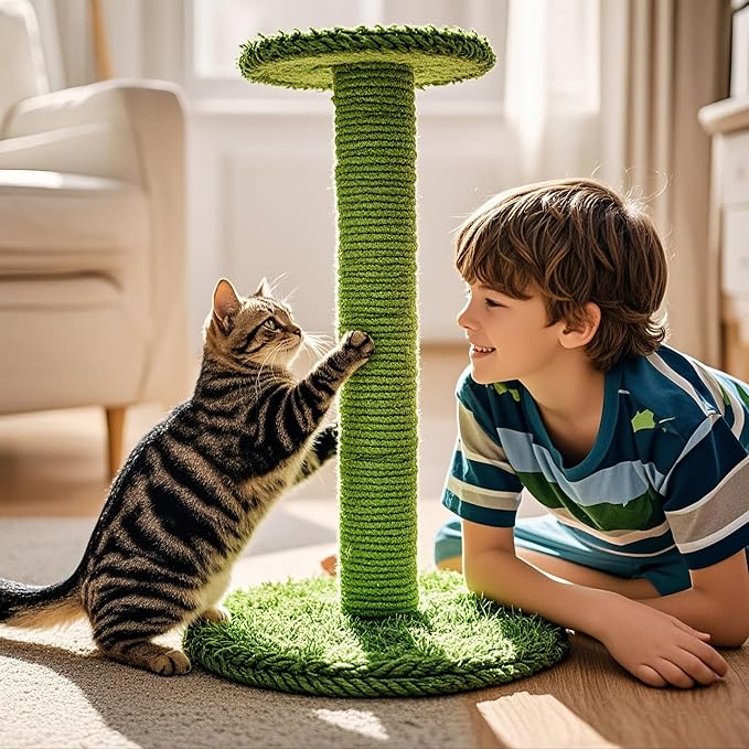 PowerKing Natural Sisal Replacement Scratching Post, 15.7'' 2 Pieces M8 Cat - Image 7