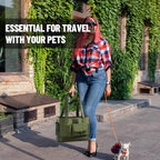 Dog Carrier, Cat Carrier, Pet Carrier, Foldable Waterproof Premium Oxford Cloth - Image 8