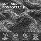 H.VERSAILTEX Non Slip Pet Couch Cover Chenille Dog Bed Protector Thick Soft - Image 2