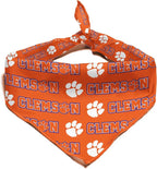 Clemson Tigers Officially Licensed Bandana - Image 2