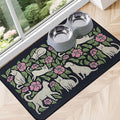 SHIYUE Dog Food Mats for Floors, Absorbent Cat Bowl for Food and Water by LovingLifeGifts