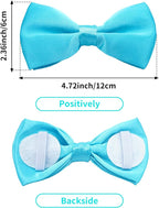 PET SHOW 12 Pack Plain Large Dogs Collar Embellishment Attachment Bow Ties - Image 2