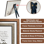 Personalized Pet Memorial Gifts Water Color Dog Picture Frame Dog Loss Sympathy - Image 5