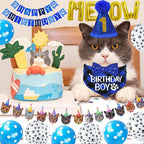 STMK Cat Birthday Party Supplies, Cat Birthday Hat - Image 7