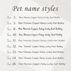 Anavia Slide On Silent Pet ID Tags, S/M/L/XL Personalized Black Stainless Steel - Image 4