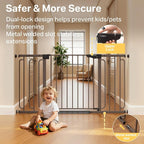 Cumbor 36.6-59" Extra Wide Baby Gate - Image 4