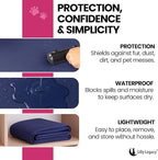 SILLY LEGACY Thin Reversible Waterproof Protective Cover - Image 5