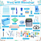 65 Pcs Puppy Supplies Starter Kit Small Dog Essentials Includes Dog Leash - Image 3