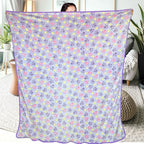 Dog Blankets for Large Dogs, Soft Fluffy Flannel Pet Blanket Mat Cover for Bed - Image 7