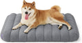 LE SURE Cute Orthopedic Dog Bed Medium Size Dog, Waterproof Chic Flat Pet Beds by Lesure