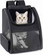 Cat Backpack Carrier for Small Dogs and Cats Fit Up to 15 Lbs, Small Dog by Conlun