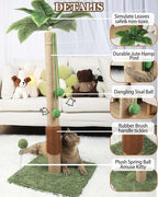 ANWA 35" Tall Cat Scratching Post - Image 5