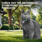 BRONZEDOG Leather Cat Collar - Image 6