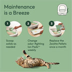 Purina Tidy Cats Breeze Covered Cat Litter Box System Kit - Image 6