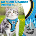 PUPTECK Cat Harness and Leash Set Escape Proof Reflective Cat Walking Harness - Image 2