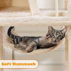 Yaheetech 62.5inches Cat Tree Cat Tower Kitten Condo - Image 5