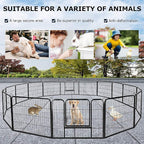 BestPet | Dog Playpen | 32 Inch, 16 Panels | Heavy Duty Metal Pet Exercise Pen - Image 7