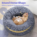 rabbitgoo Cat Beds for Indoor Cats, 20 inches Cat Bed Machine Washable - Image 4