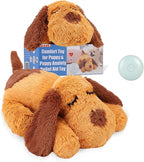 Heartbeat Puppy Toy, Comfort Cuddler Pillow, Dog Anxiety Relief Calming Aid by WEOK