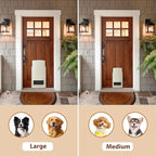 mestyl Dog Door for Wall, Pet Door, Doggie Door - Image 7