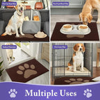 Buganda Dog Door Mat for Muddy Paws, Absorbent Dirt Trapper Non Slip Indoor - Image 8